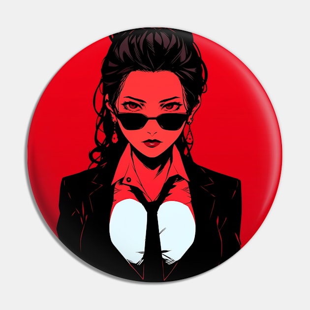 Beautiful lady hitman anime Pin by WabiSabi Wonders