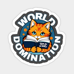 Cats World Domination Magnet