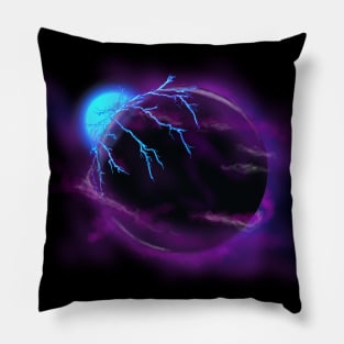 planet electric Pillow