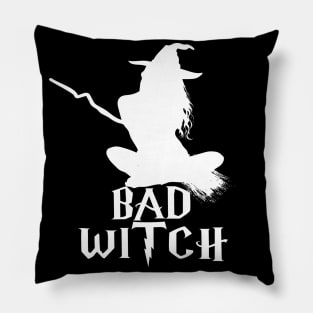 Bad Witch, Halloween Gifts For Mom Pillow