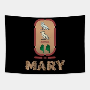 MARY-American names in hieroglyphic letters,  a Khartouch Tapestry