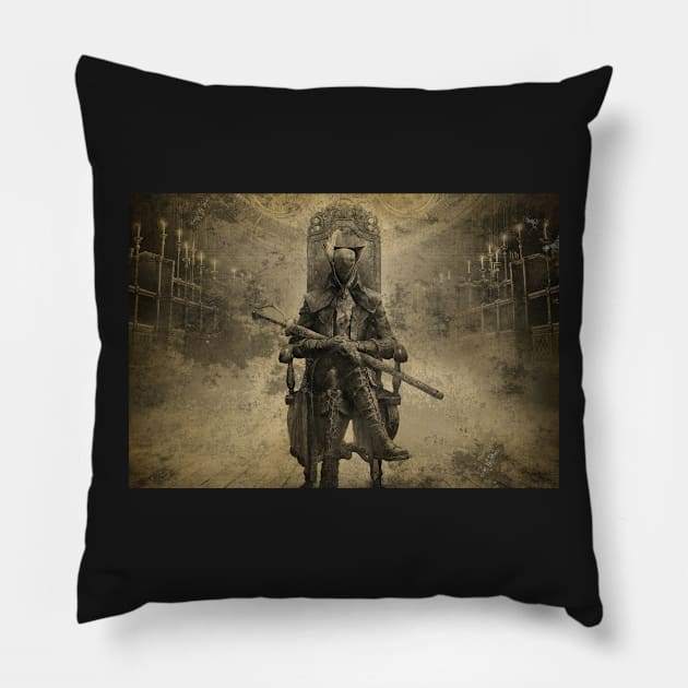 Bloodborne - Lady Maria Pillow by boothilldesigns