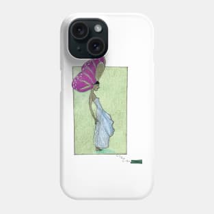 Butterfly woman Phone Case