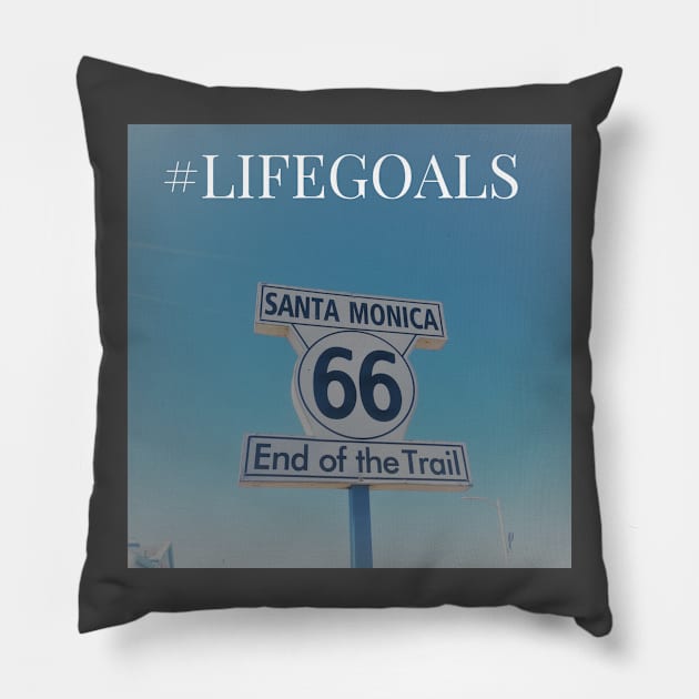 route 66 Pillow by partnersinfire