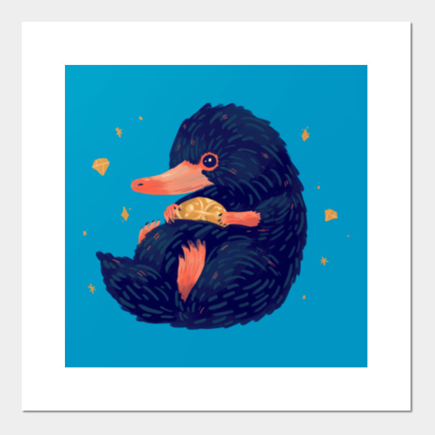 Niffler Harry Potter Posters And Art Prints Teepublic