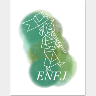 ENFJ - MBTI Protagonist Personality Greeting Card for Sale by BrainChaos