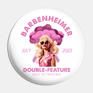 Barbenheimer Double Feature Pin