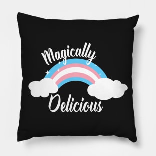 Magically Delicious Transgender Pride Pillow