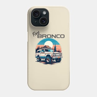 Offroad Bronco Vintage Phone Case