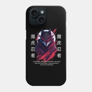 Demon Face Wolf Ninja Phone Case