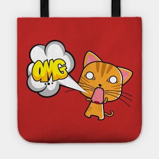 Cat Omg T-Shirt Tote