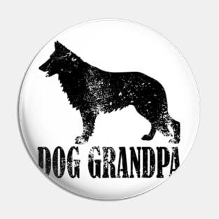 German Shepherd Dog Grandpa Pin