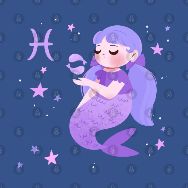 Pisces Mermaid by Lobomaravilha