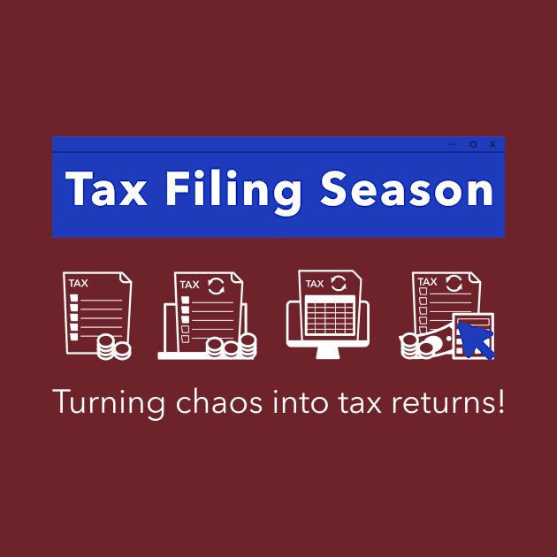 Where chaos meets tax returns | tax season by FierceFurGallery