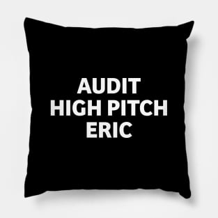 Audit Hitch Pitch Pillow