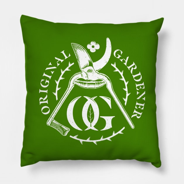 OG - Original Gardener Pillow by StefanAlfonso