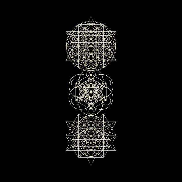 Flower of Life Sacred Geometry Chakras by The Dream Team