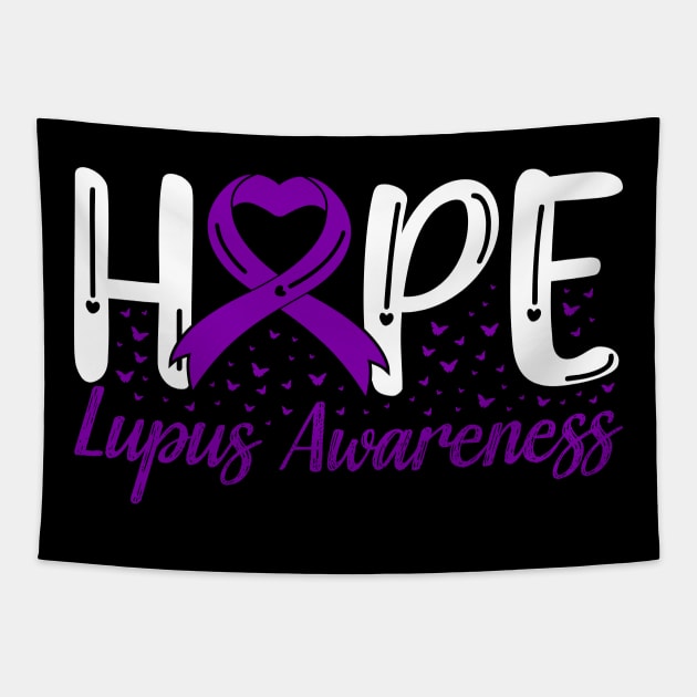 Lupus Awareness Lupus Hope Tapestry by mcoshop
