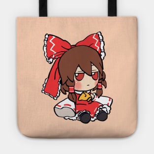 Mudwizard draws another reimu hakurei fumo plush / touhou memes Tote