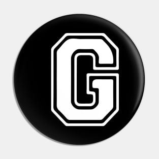 Letter G Pin