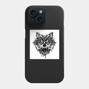 dangerous wolf Phone Case