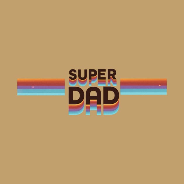 Super Dad Vintage by AlondraHanley