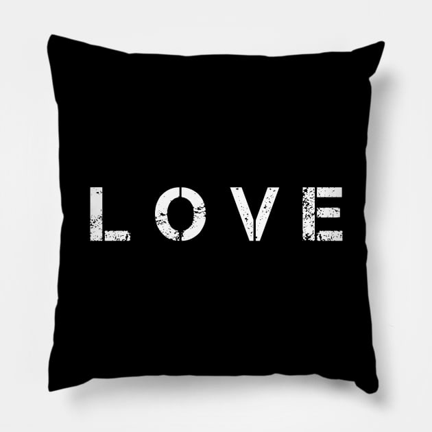 Just Love Pillow by Minisim