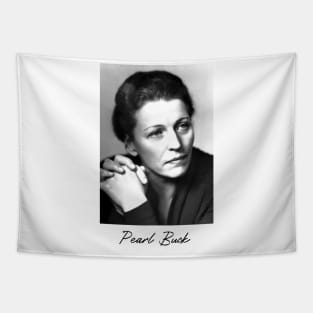 Pearl Buck Portrait Tapestry