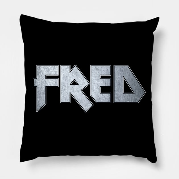 Heavy metal Fred Pillow by KubikoBakhar