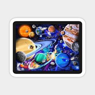 Solar System Exploration Magnet