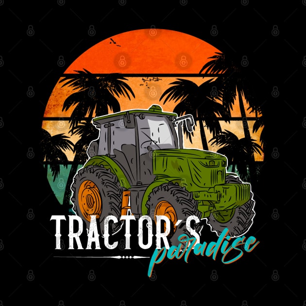 Tractor's Paradise The Tractor Paradise Palm Summer Beach by design-lab-berlin