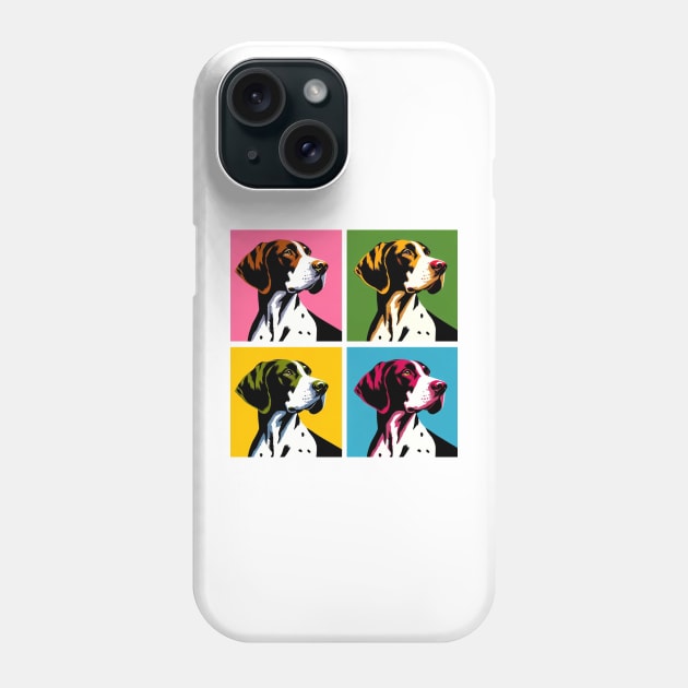 Pointer Pop Art - Dog Lovers Phone Case by PawPopArt