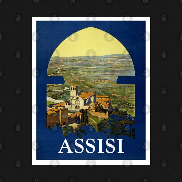ASSISI ITALY VINTAGE DESIGN by Gear 4 U