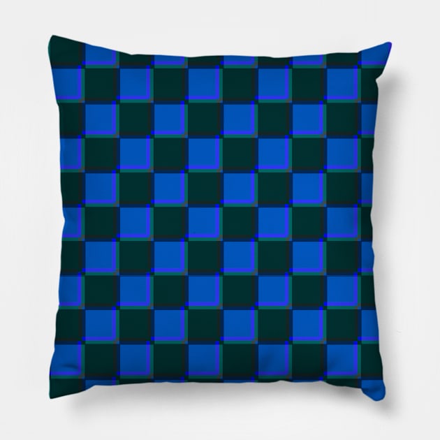 Checkered v. 01 Pillow by tsterling