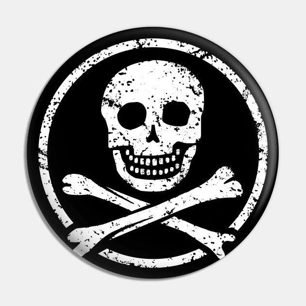 Skull & Crossbones Pin by IncognitoMode