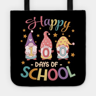 Happy 100 Days of School 2024 gnomies Tote