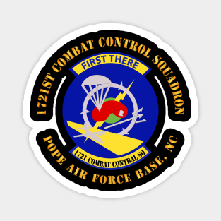 1721st Combat Control Squadron - SSI  - Pope Air Force Base NC X 300 Magnet