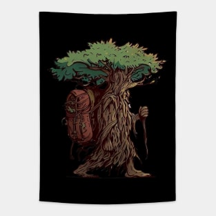 Shepherd of trees ent traveler Tapestry