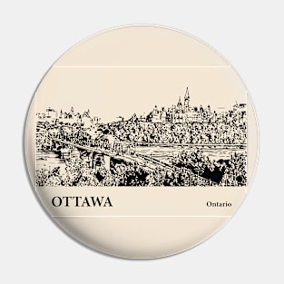 Ottawa - Ontario Pin