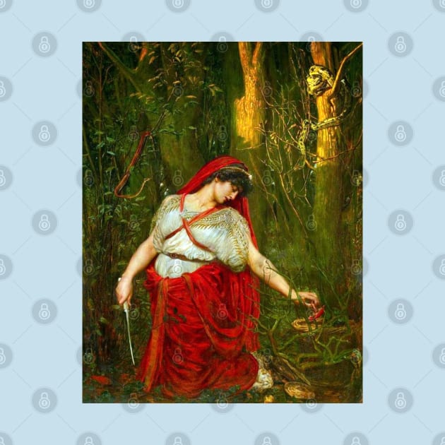 Medea the Sorceress - Valentine Cameron Prinsep by forgottenbeauty