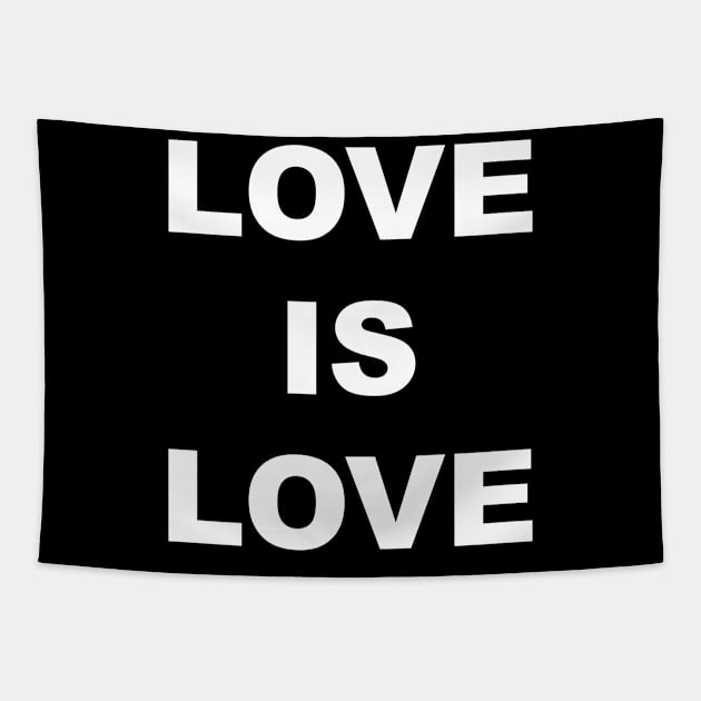 Love is Love Tapestry by s.hiro