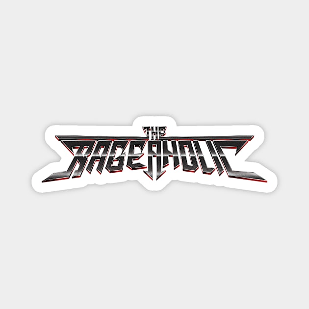 The Rageaholic Logo (Gunmetal) Magnet by RazorFist