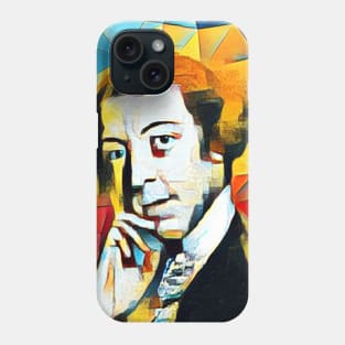 Horace Walpole Abstract Portrait | Horace Walpole Artwork 2 Phone Case