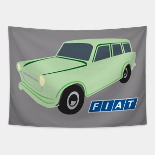 Vintage Fiat Station Wagon Tapestry