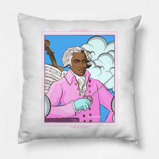 Portrait of Joseph Bologne Bubble Gum Pillow