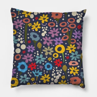 Floral Pattern Pillow