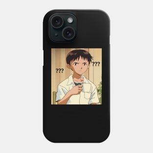 Shinji cup meme Neon Genesis Evangelion Phone Case