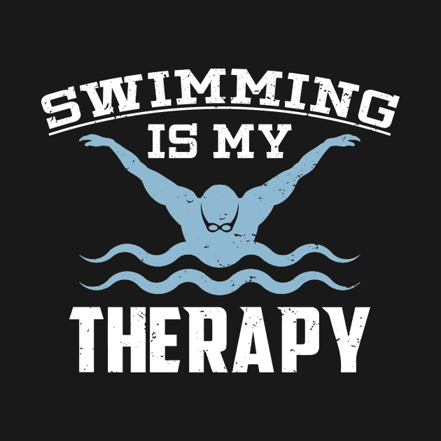 Swimming is My Therapy by PixelArt