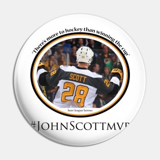 John Scott MVP Pin