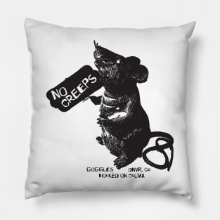 Goggles No Creeps Hooked On Colfax Pillow